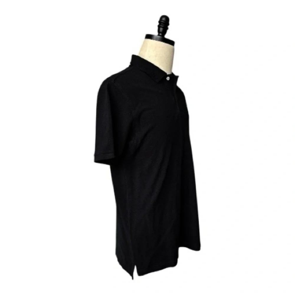 Psycho Bunny By Robert Godley Polo Shirt Black color 100% Peruvian Cotton | (6) - Picture 3 of 14